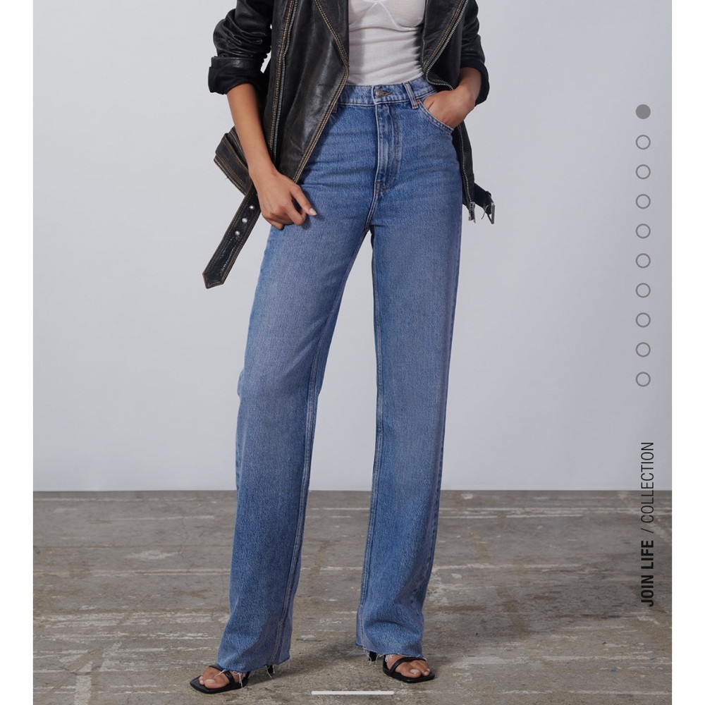 Zara 90s full length denim